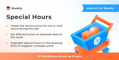 Bookly Special Hours Addon 3.4