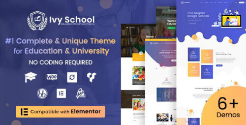 IvyPrep 1.5.9 – Education & School WordPress Theme